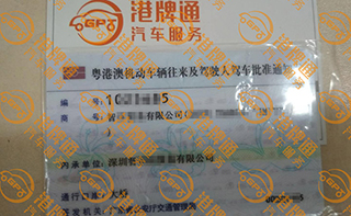 港珠澳大桥粤Z车牌办理案例：智*有限公司