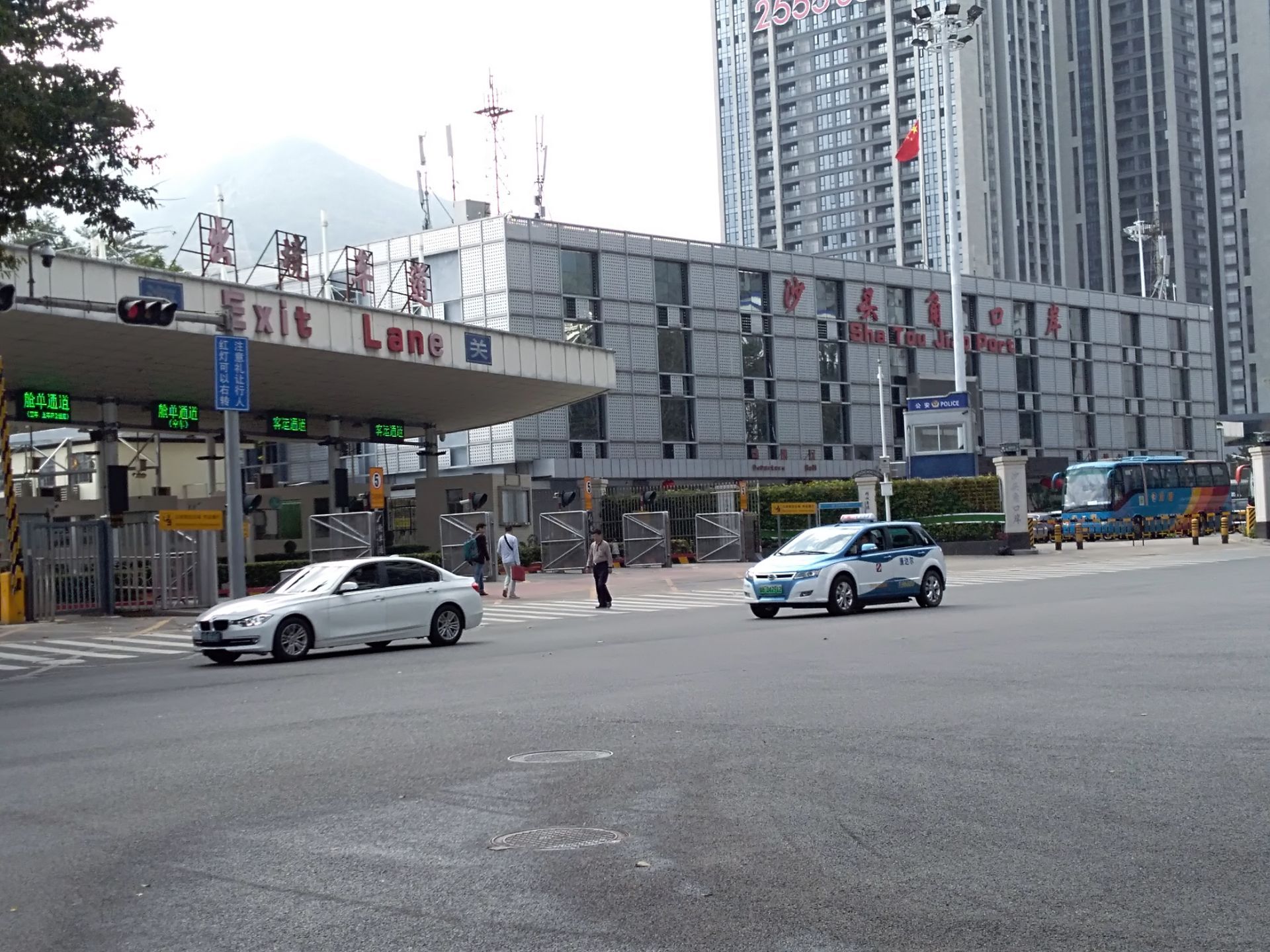 沙头角口岸，目前拆除重建